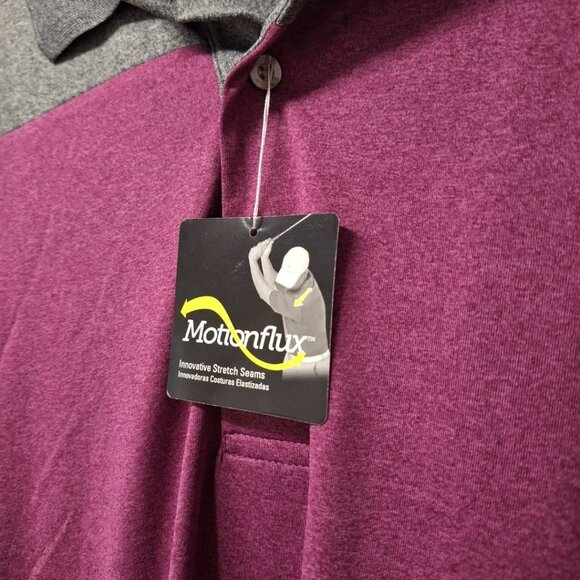 PGA Tour Polo Shirt Collared Short Sleeve Golf Country Club‎ Athletic Mens 2X - Picture 4 of 7